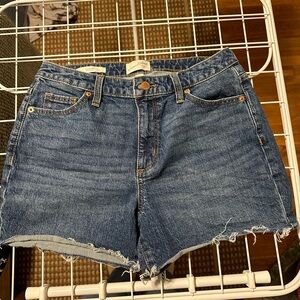 universal thread cut off denim shorts